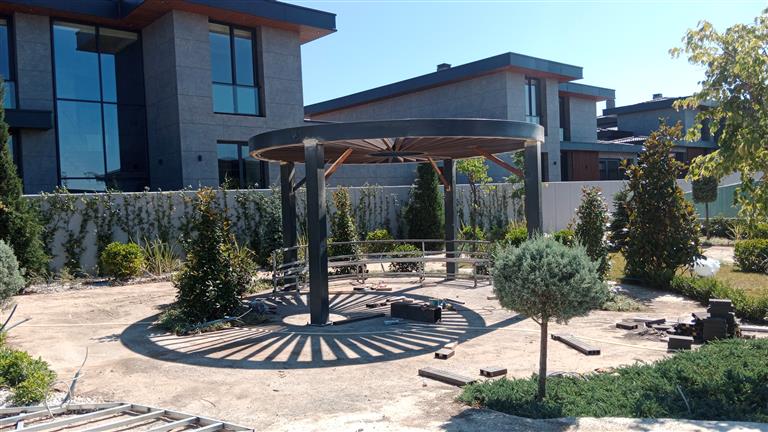 gölbaşı pergola yapımı.